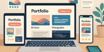 Top 5 des services pour portfolios professionnels